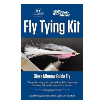 FLYMEN Bindeset Glass Minnow Guide Fly