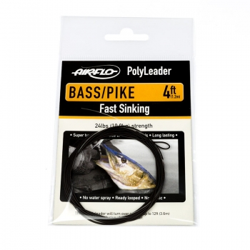 AIRFLO Polyleader Bass / Pike 4'