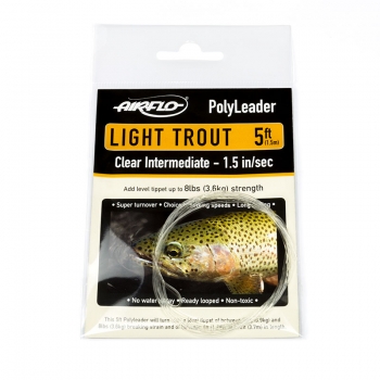AIRFLO Polyleader Light Trout 5'