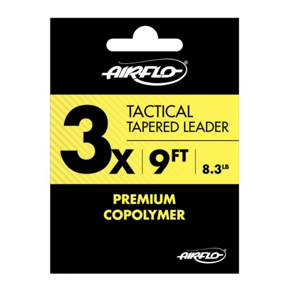AIRFLO Tactical Tapered Leader 9'