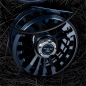Preview: GUIDELINE Halo Fliegenrolle Dark Grey Sapphire Blue