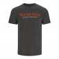 Preview: SIMMS T-Shirt Logo - Simms Orange/Charcoal Heather