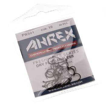 AHREX FW501 Dry Fly Traditional Barbless Haken