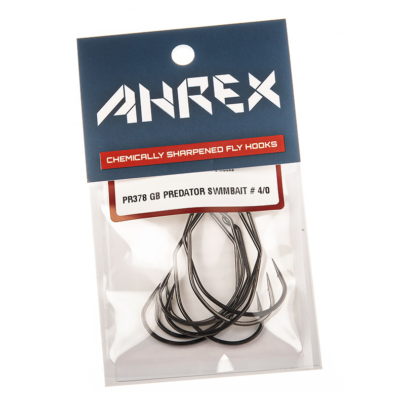 Ahrex PR378 GB Predator Swim Bait Hooks
